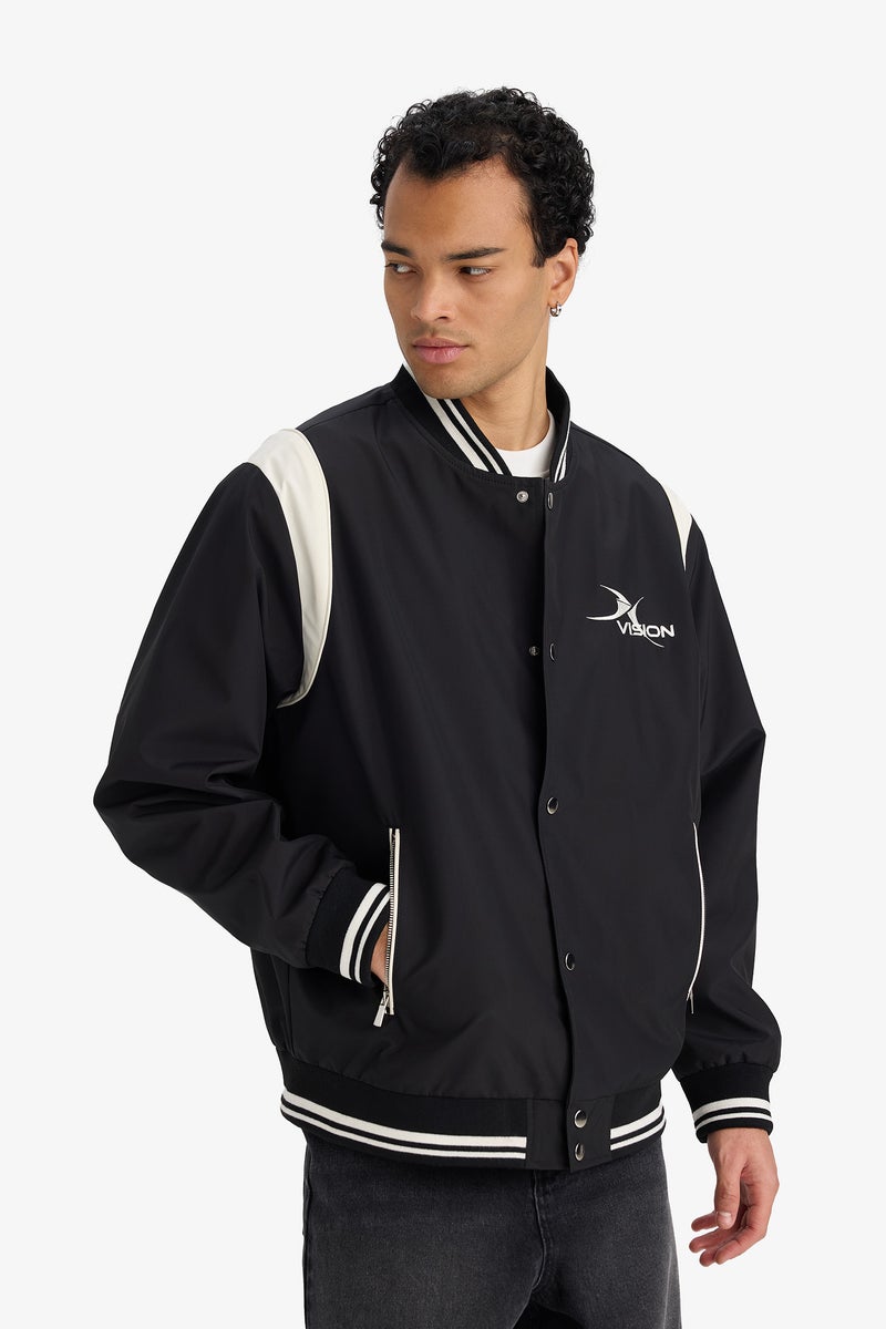 DeFacto Black Man Waterproof Oversize Jacket Casual - Image 3